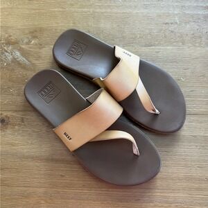 Reef Sandals Women's Size 6 Brown Flip Flop Slide Comfort Cushion Sole